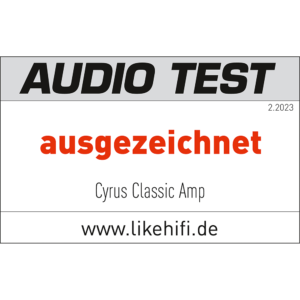 Bild: Audio Test 2.2023 - Cyrus Classic Amp
