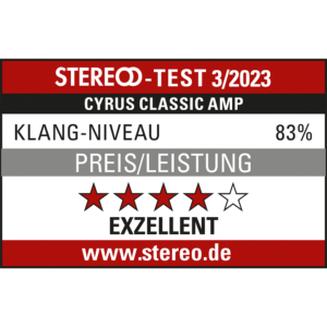 Bild: Stereo Test 03/2023 - Cyrus Classic Amp