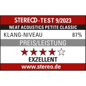 Bild: Bellevue Audio GmbH - Neat Acoustics Petite Classic - STEREO-Test 9/2023